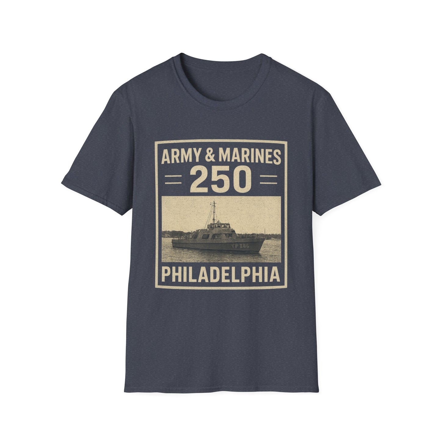 Philly Camden Navy 250th Celebration Shirt