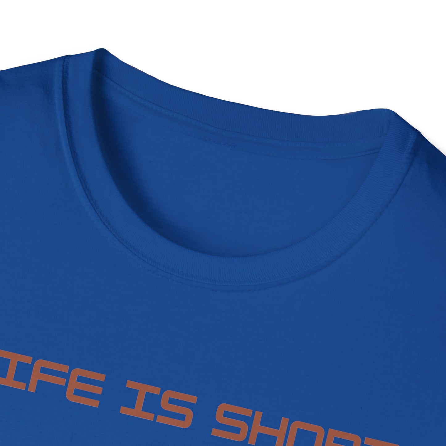 Life is Short: Get a Dog Unisex T-Shirt, Cute Dog Lover Gift, Animal Rescue Tee, Pet Adoption Shirt, Dog Themed Clothing