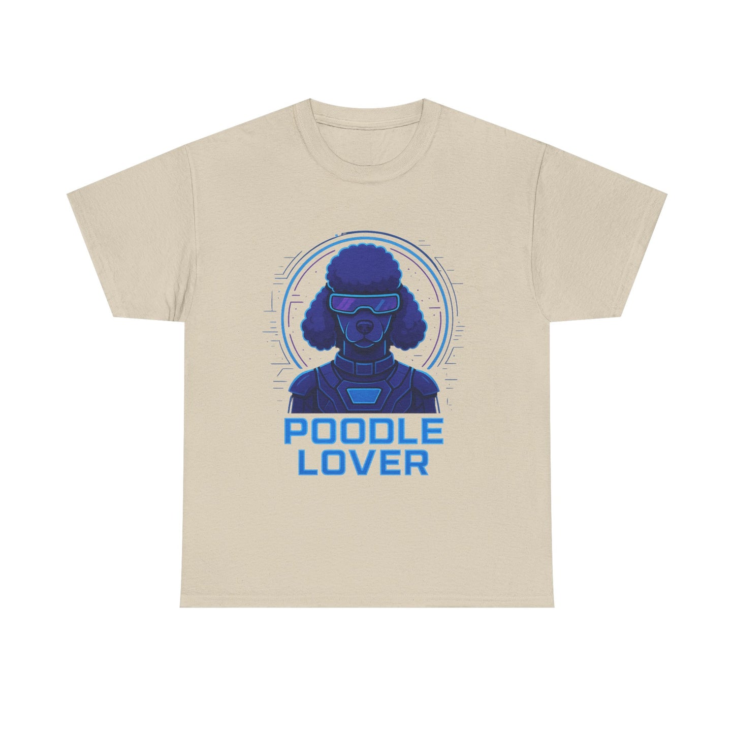 Poodle Lover Tee FUTURE modern, Unisex Cotton T-Shirt, Dog Lover Gift, Pet Owner Apparel, Stylish Canine Top, Casual Everyday Wear