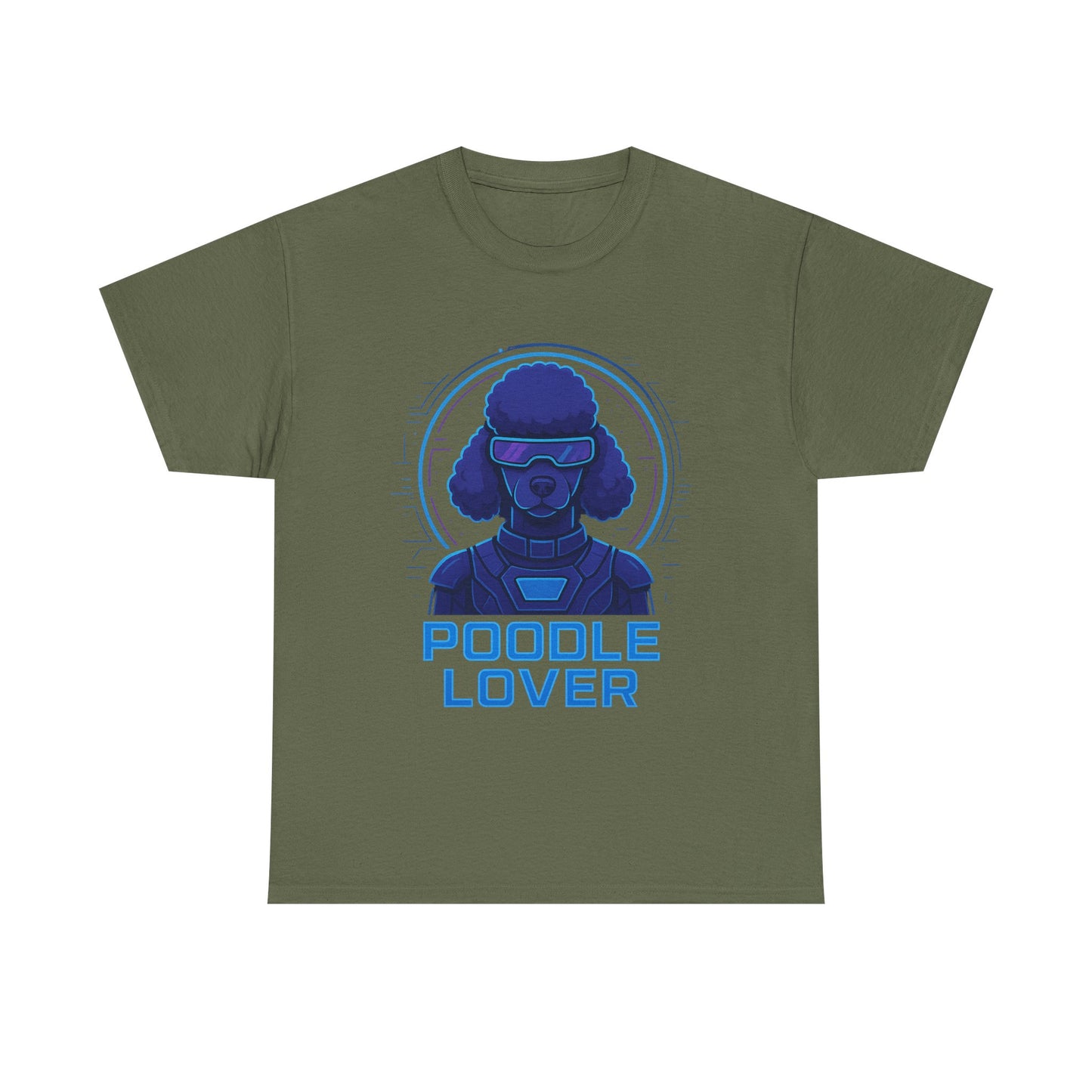 Poodle Lover Tee FUTURE modern, Unisex Cotton T-Shirt, Dog Lover Gift, Pet Owner Apparel, Stylish Canine Top, Casual Everyday Wear