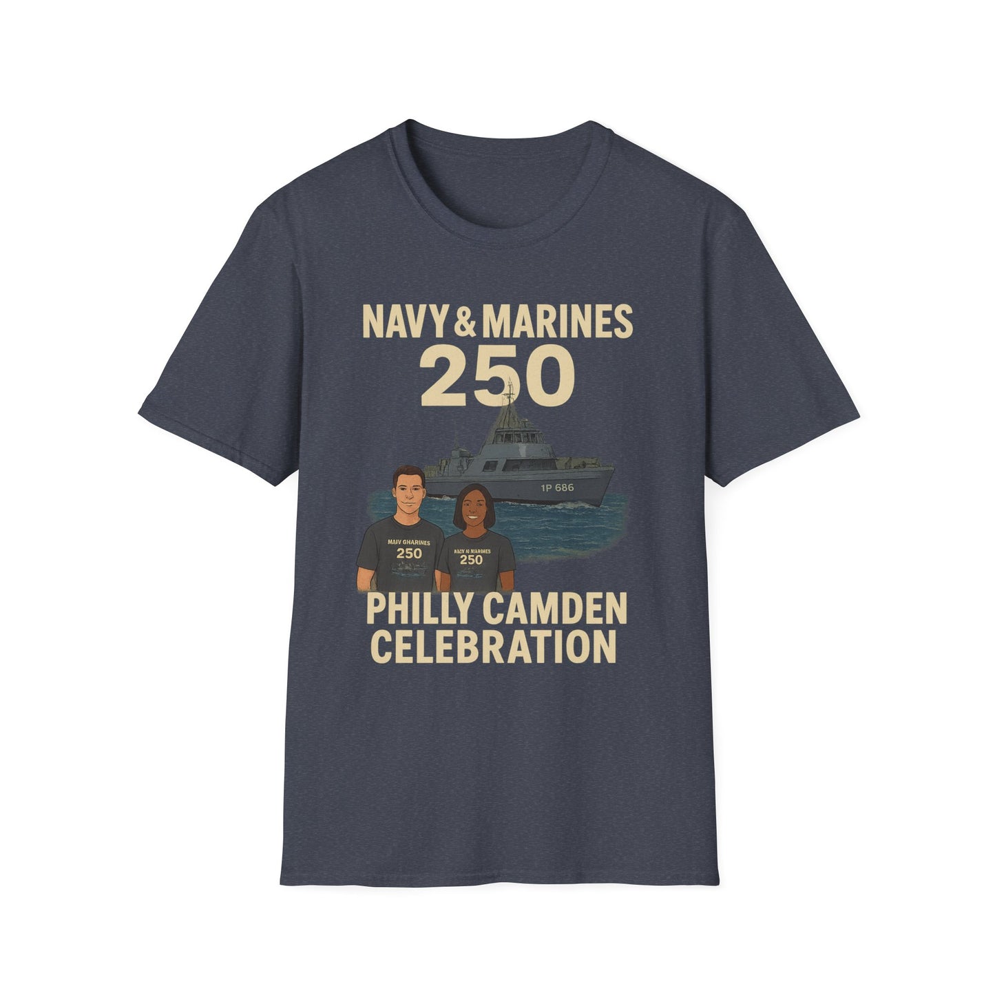 U.S. Navy & Marines 250 Anniversary Commemorative Tee