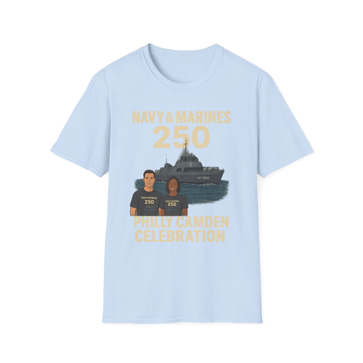 U.S. Navy & Marines 250 Anniversary Commemorative Tee