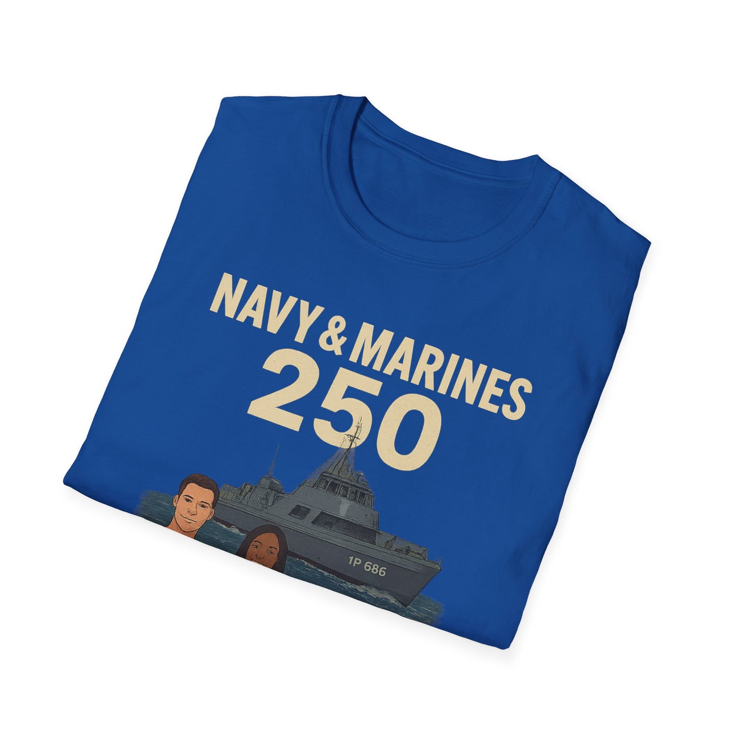 U.S. Navy & Marines 250 Anniversary Commemorative Tee