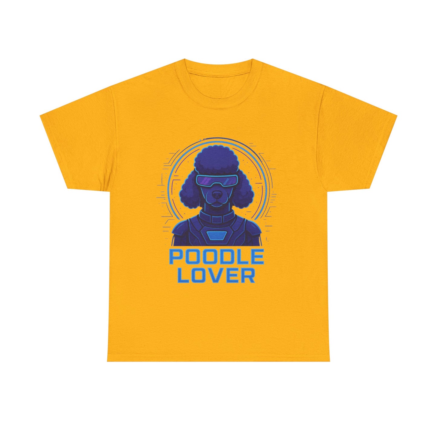 Poodle Lover Tee FUTURE modern, Unisex Cotton T-Shirt, Dog Lover Gift, Pet Owner Apparel, Stylish Canine Top, Casual Everyday Wear
