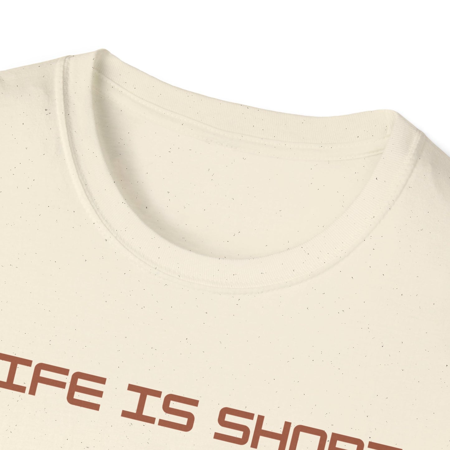 Life is Short: Get a Dog Unisex T-Shirt, Cute Dog Lover Gift, Animal Rescue Tee, Pet Adoption Shirt, Dog Themed Clothing