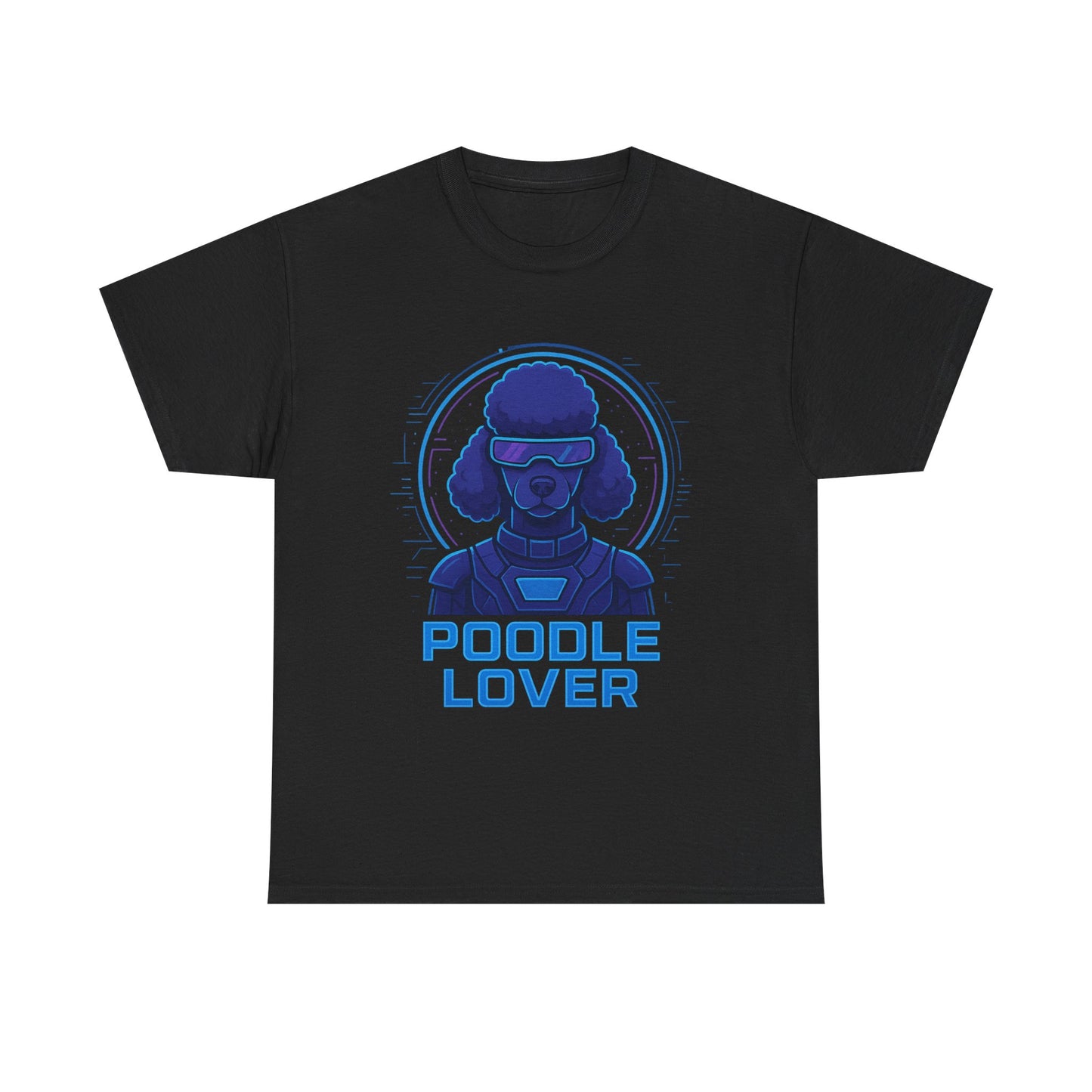 Poodle Lover Tee FUTURE modern, Unisex Cotton T-Shirt, Dog Lover Gift, Pet Owner Apparel, Stylish Canine Top, Casual Everyday Wear