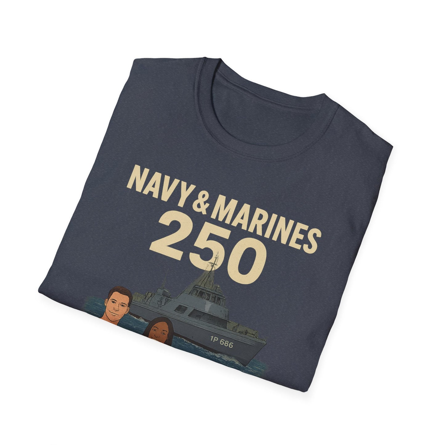 U.S. Navy & Marines 250 Anniversary Commemorative Tee