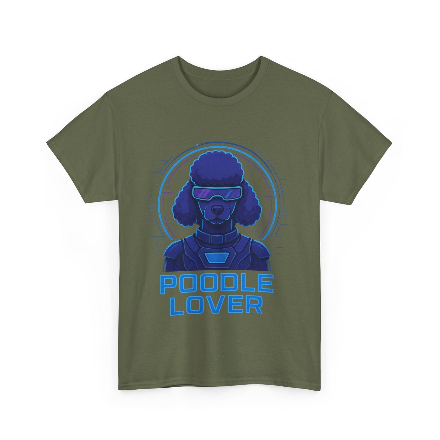 Poodle Lover Tee FUTURE modern, Unisex Cotton T-Shirt, Dog Lover Gift, Pet Owner Apparel, Stylish Canine Top, Casual Everyday Wear