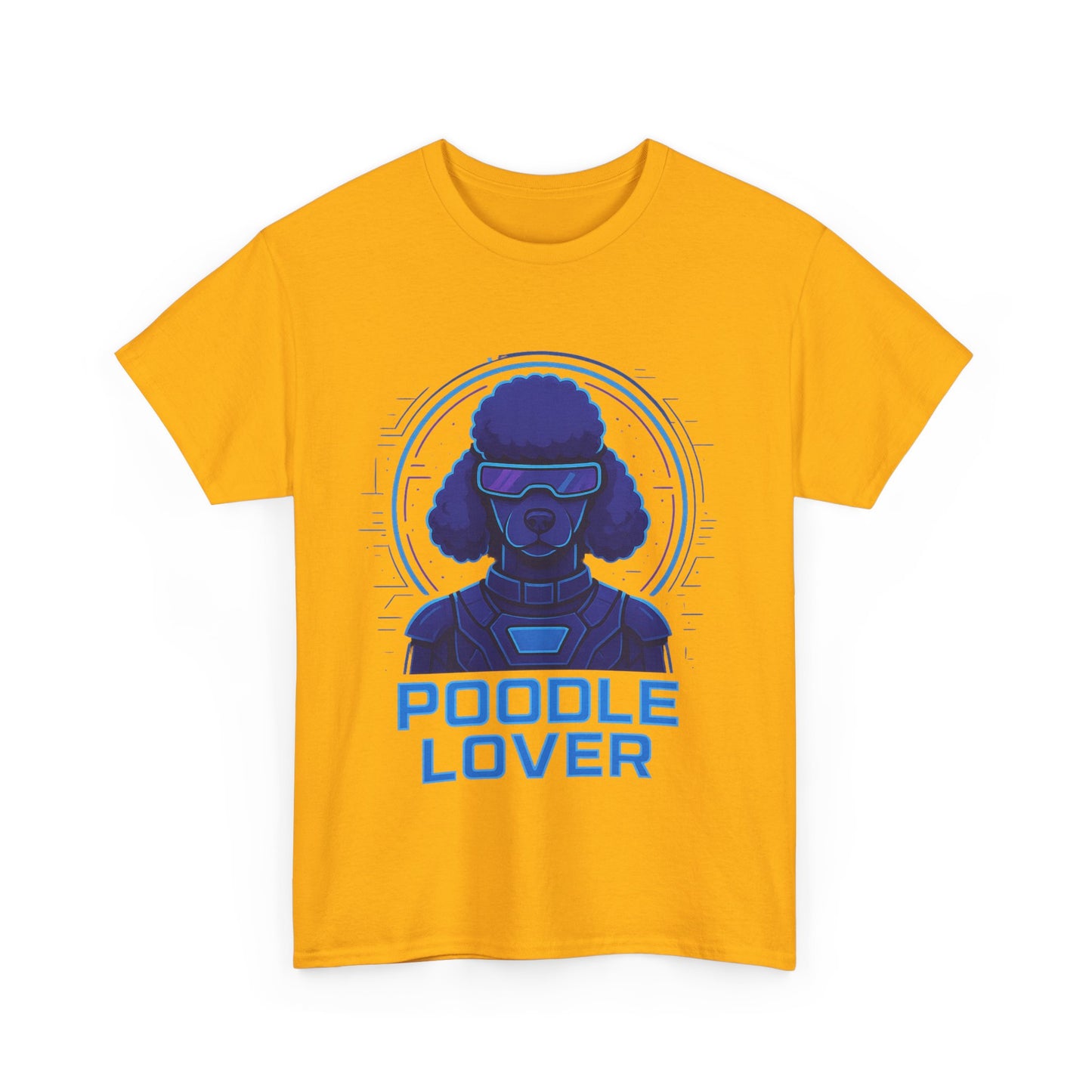Poodle Lover Tee FUTURE modern, Unisex Cotton T-Shirt, Dog Lover Gift, Pet Owner Apparel, Stylish Canine Top, Casual Everyday Wear