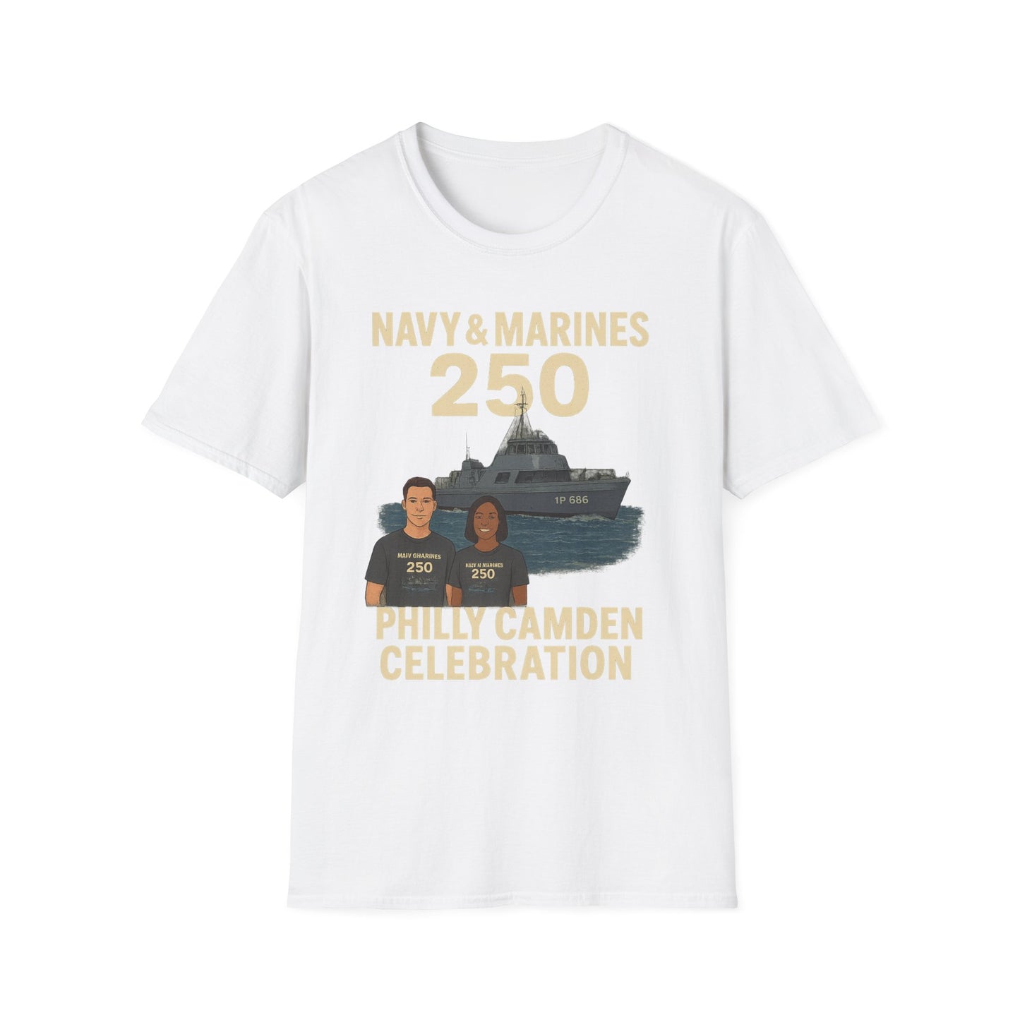 U.S. Navy & Marines 250 Anniversary Commemorative Tee