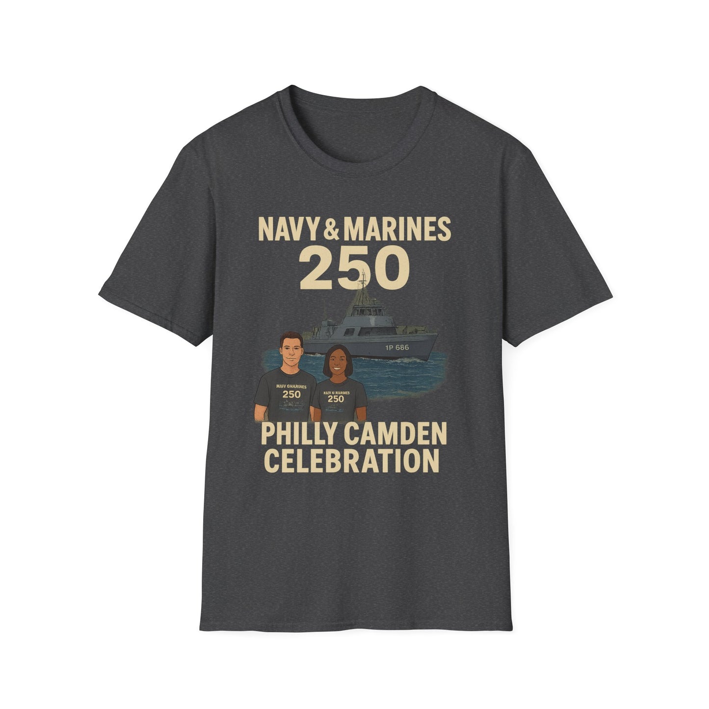 U.S. Navy & Marines 250 Anniversary Commemorative Tee