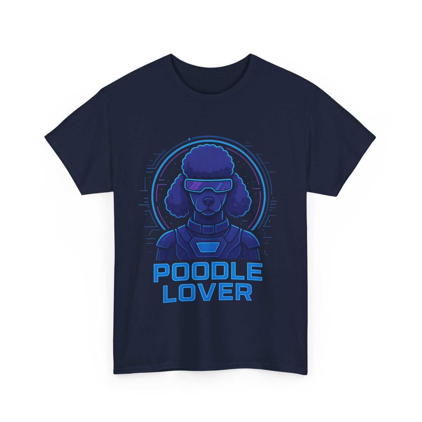 Poodle Lover Tee FUTURE modern, Unisex Cotton T-Shirt, Dog Lover Gift, Pet Owner Apparel, Stylish Canine Top, Casual Everyday Wear