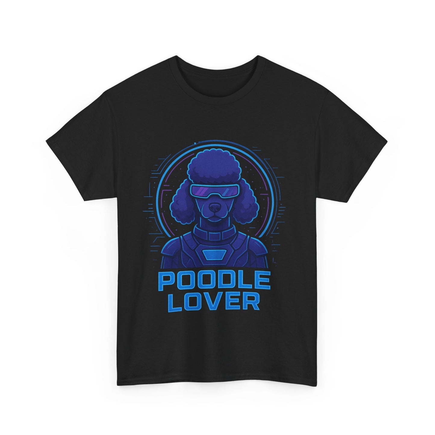 Poodle Lover Tee FUTURE modern, Unisex Cotton T-Shirt, Dog Lover Gift, Pet Owner Apparel, Stylish Canine Top, Casual Everyday Wear