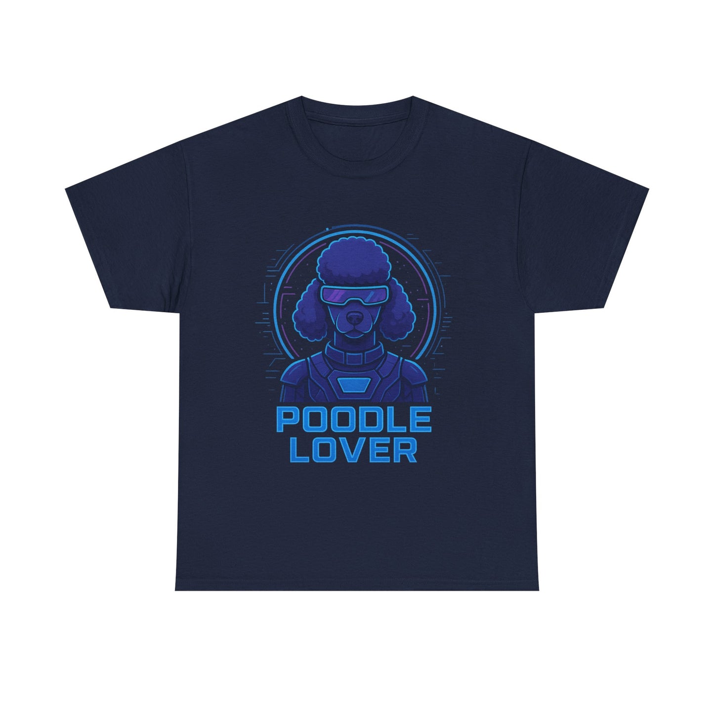 Poodle Lover Tee FUTURE modern, Unisex Cotton T-Shirt, Dog Lover Gift, Pet Owner Apparel, Stylish Canine Top, Casual Everyday Wear