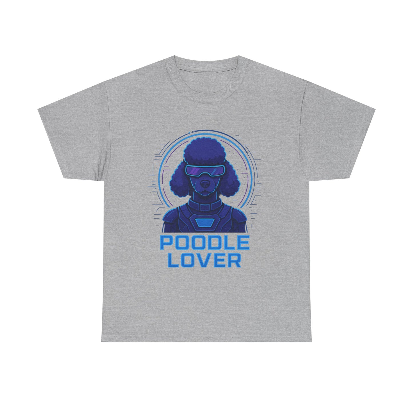 Poodle Lover Tee FUTURE modern, Unisex Cotton T-Shirt, Dog Lover Gift, Pet Owner Apparel, Stylish Canine Top, Casual Everyday Wear