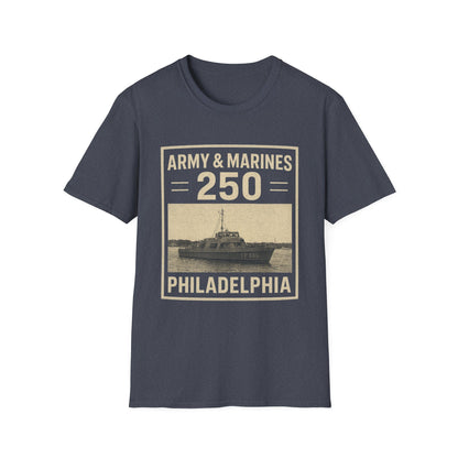 Philly Camden Navy 250th Celebration Shirt