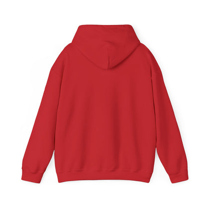 Unisex Heavy Blend™ Hoodie with 'Double Future' Design, Cozy Streetwear, Gift for Tech Lovers, Trendy Apparel, Casual Wear, Unisex Fashion