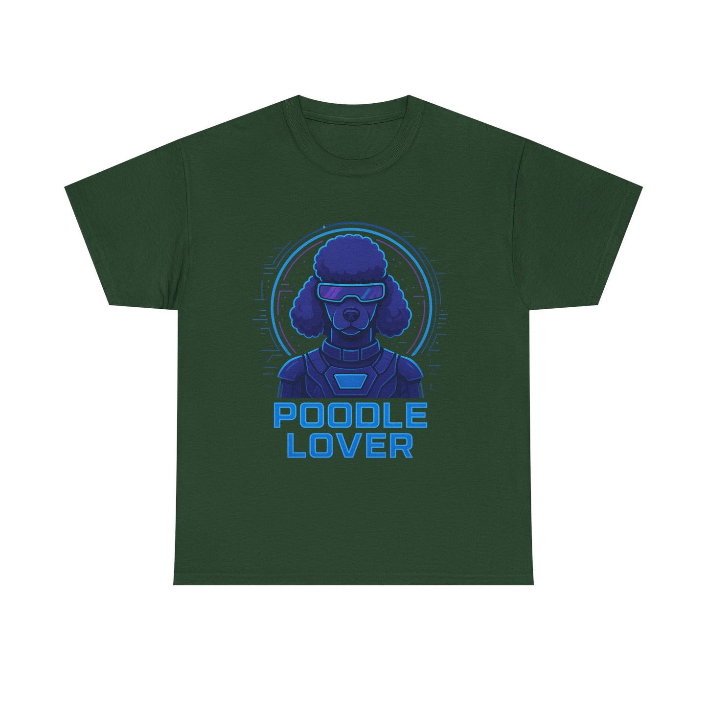Poodle Lover Tee FUTURE modern, Unisex Cotton T-Shirt, Dog Lover Gift, Pet Owner Apparel, Stylish Canine Top, Casual Everyday Wear