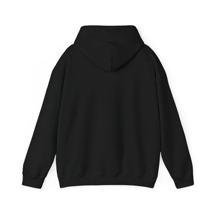 Unisex Heavy Blend™ Hoodie with 'Double Future' Design, Cozy Streetwear, Gift for Tech Lovers, Trendy Apparel, Casual Wear, Unisex Fashion