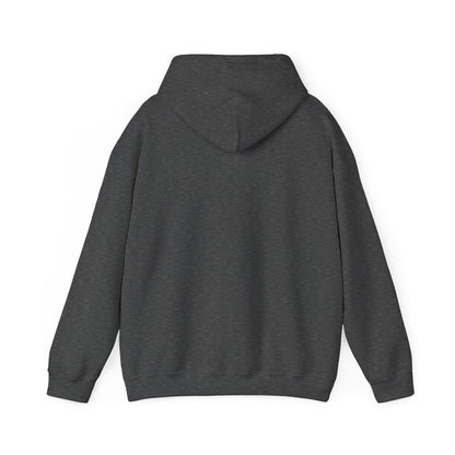 Unisex Heavy Blend™ Hoodie with 'Double Future' Design, Cozy Streetwear, Gift for Tech Lovers, Trendy Apparel, Casual Wear, Unisex Fashion