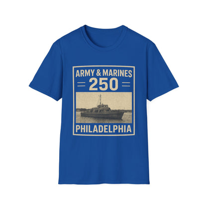 Philly Camden Navy 250th Celebration Shirt