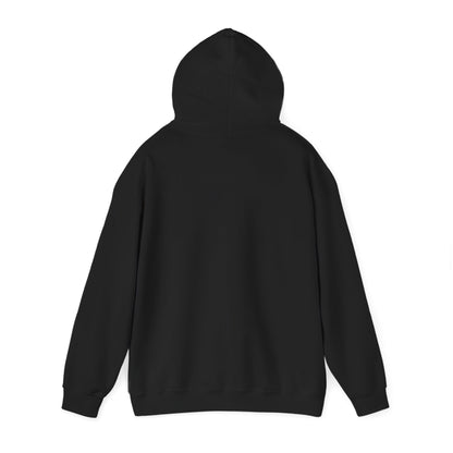 Unisex Heavy Blend™ Hoodie with 'Double Future' Design, Cozy Streetwear, Gift for Tech Lovers, Trendy Apparel, Casual Wear, Unisex Fashion
