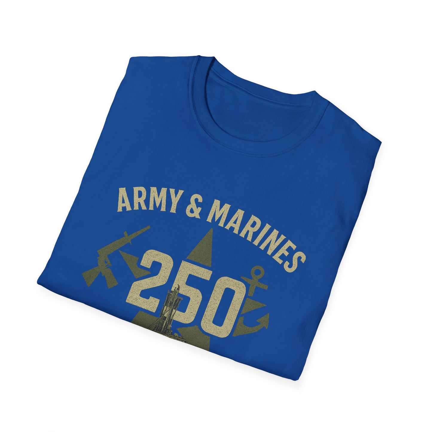 Army & Marines 250 Philadelphia Navy Tribute Tee