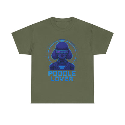 Poodle Lover Tee FUTURE modern, Unisex Cotton T-Shirt, Dog Lover Gift, Pet Owner Apparel, Stylish Canine Top, Casual Everyday Wear