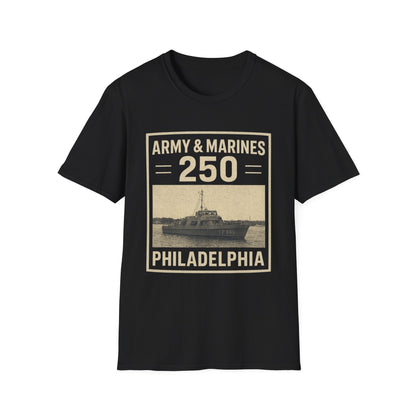 Philly Camden Navy 250th Celebration Shirt