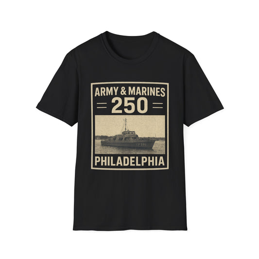Philly Camden Navy 250th Celebration Shirt