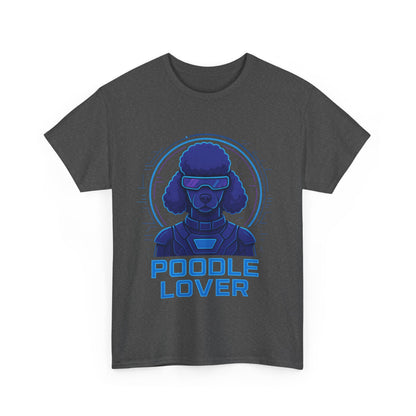 Poodle Lover Tee FUTURE modern, Unisex Cotton T-Shirt, Dog Lover Gift, Pet Owner Apparel, Stylish Canine Top, Casual Everyday Wear