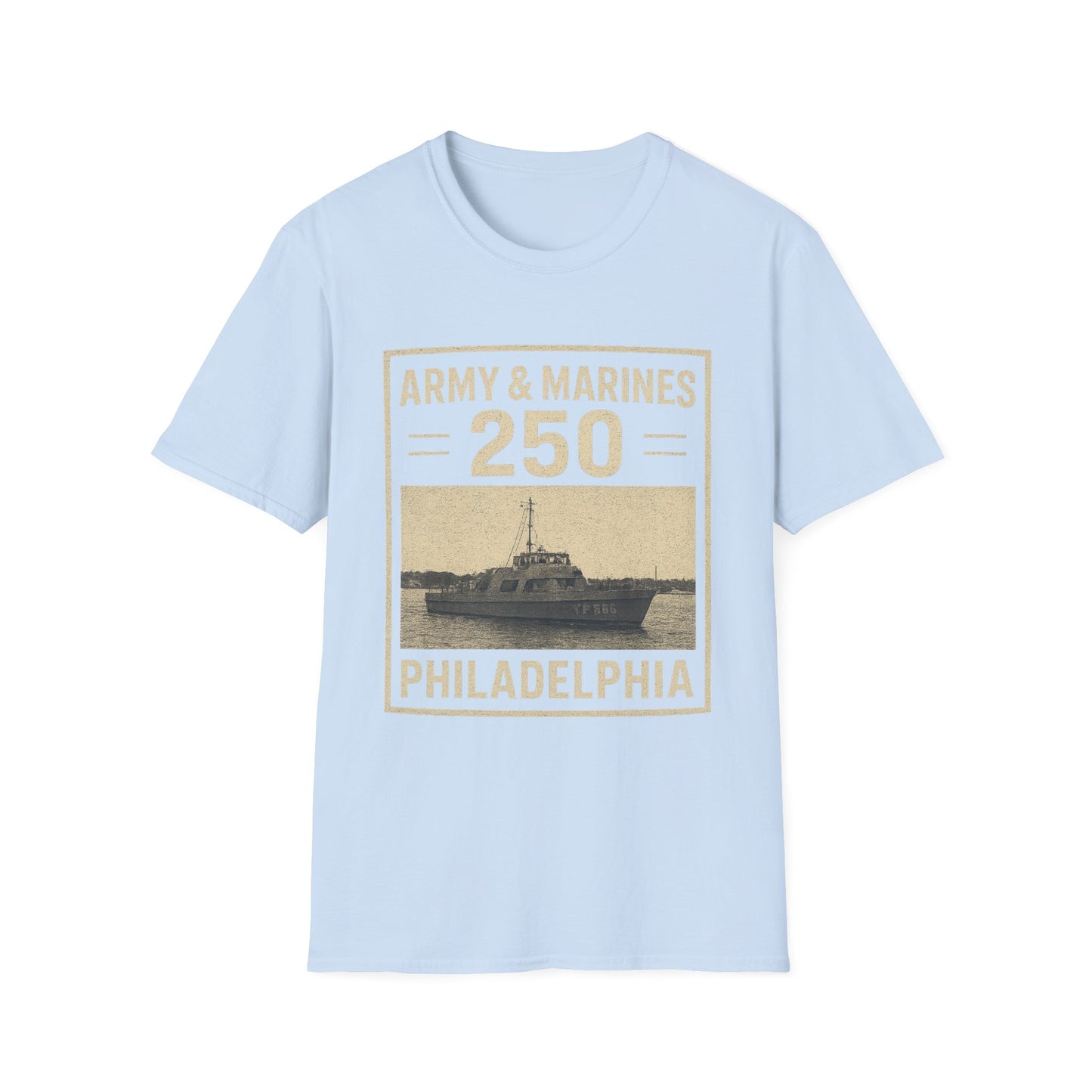Philly Camden Navy 250th Celebration Shirt