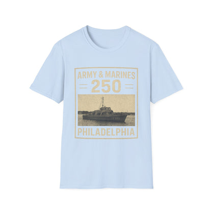 Philly Camden Navy 250th Celebration Shirt