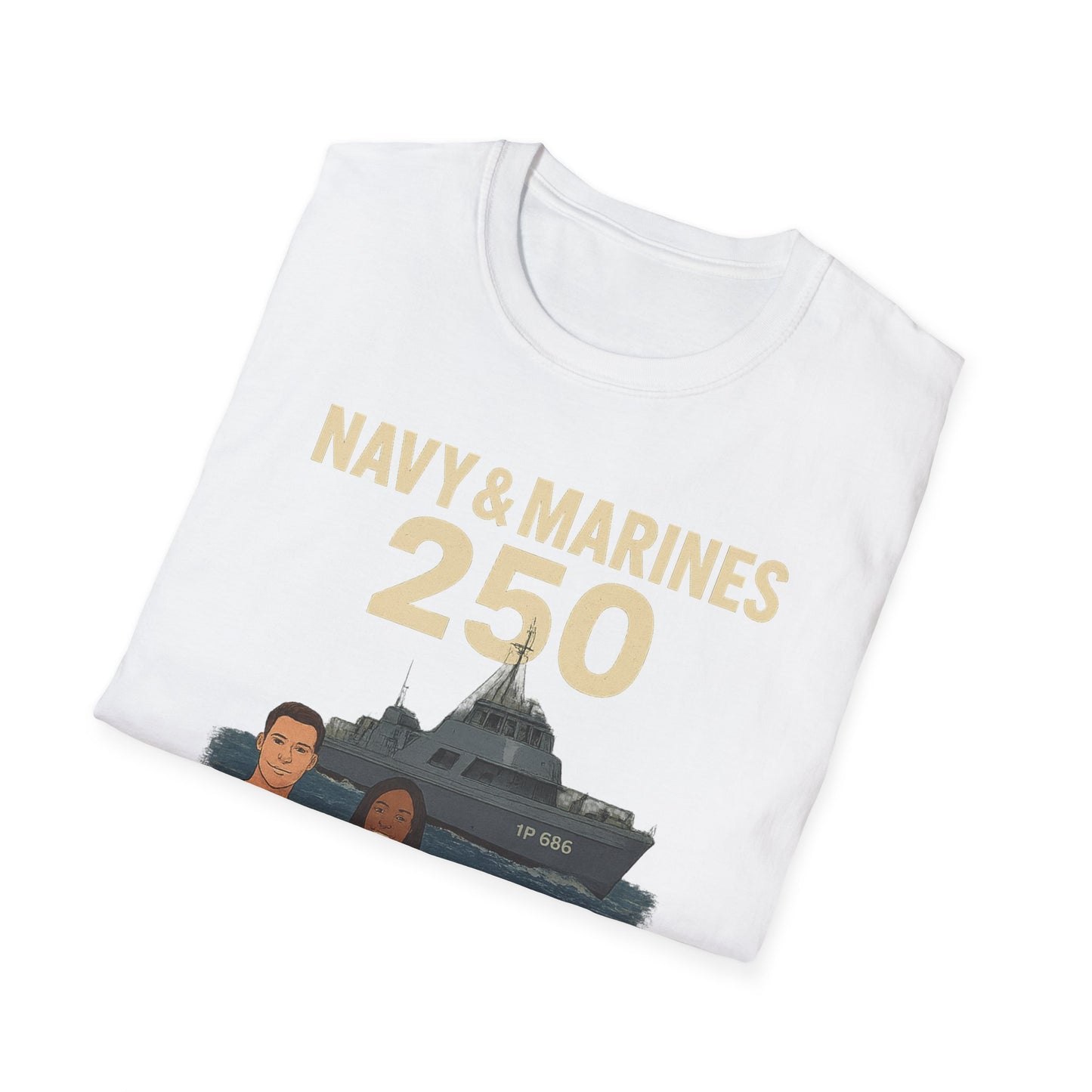 U.S. Navy & Marines 250 Anniversary Commemorative Tee