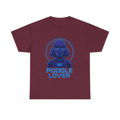 Poodle Lover Tee FUTURE modern, Unisex Cotton T-Shirt, Dog Lover Gift, Pet Owner Apparel, Stylish Canine Top, Casual Everyday Wear