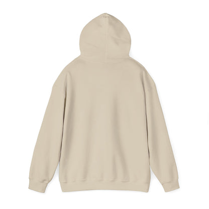 Unisex Heavy Blend™ Hoodie with 'Double Future' Design, Cozy Streetwear, Gift for Tech Lovers, Trendy Apparel, Casual Wear, Unisex Fashion