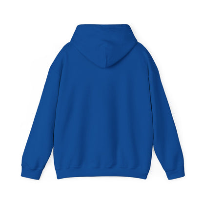 Unisex Heavy Blend™ Hoodie with 'Double Future' Design, Cozy Streetwear, Gift for Tech Lovers, Trendy Apparel, Casual Wear, Unisex Fashion
