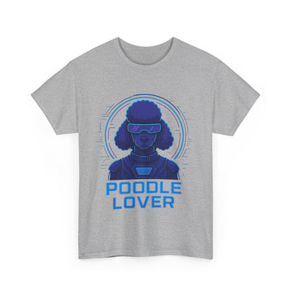 Poodle Lover Tee FUTURE modern, Unisex Cotton T-Shirt, Dog Lover Gift, Pet Owner Apparel, Stylish Canine Top, Casual Everyday Wear
