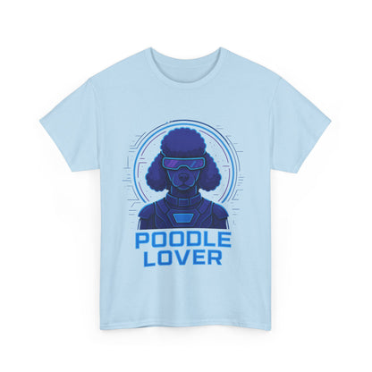 Poodle Lover Tee FUTURE modern, Unisex Cotton T-Shirt, Dog Lover Gift, Pet Owner Apparel, Stylish Canine Top, Casual Everyday Wear