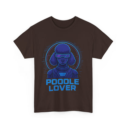 Poodle Lover Tee FUTURE modern, Unisex Cotton T-Shirt, Dog Lover Gift, Pet Owner Apparel, Stylish Canine Top, Casual Everyday Wear