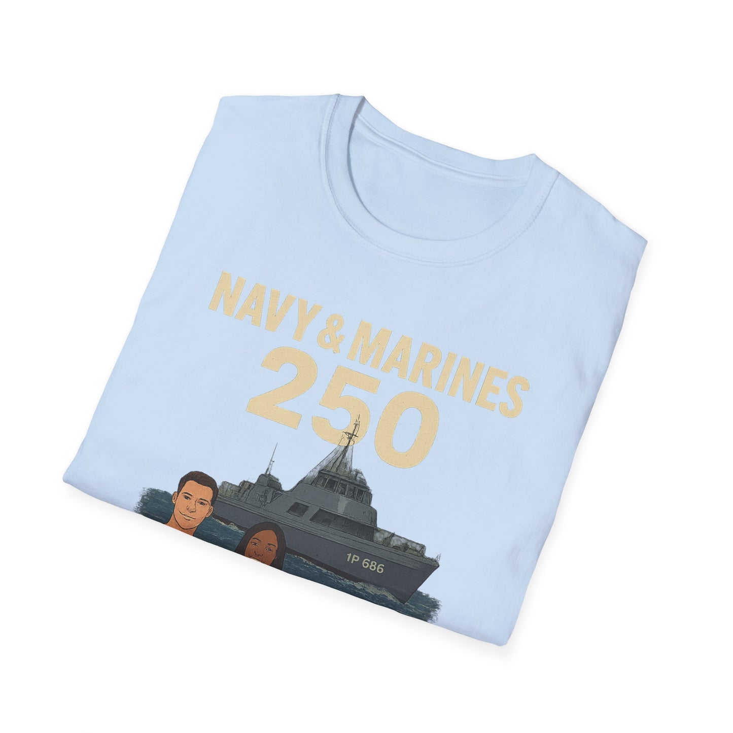 U.S. Navy & Marines 250 Anniversary Commemorative Tee
