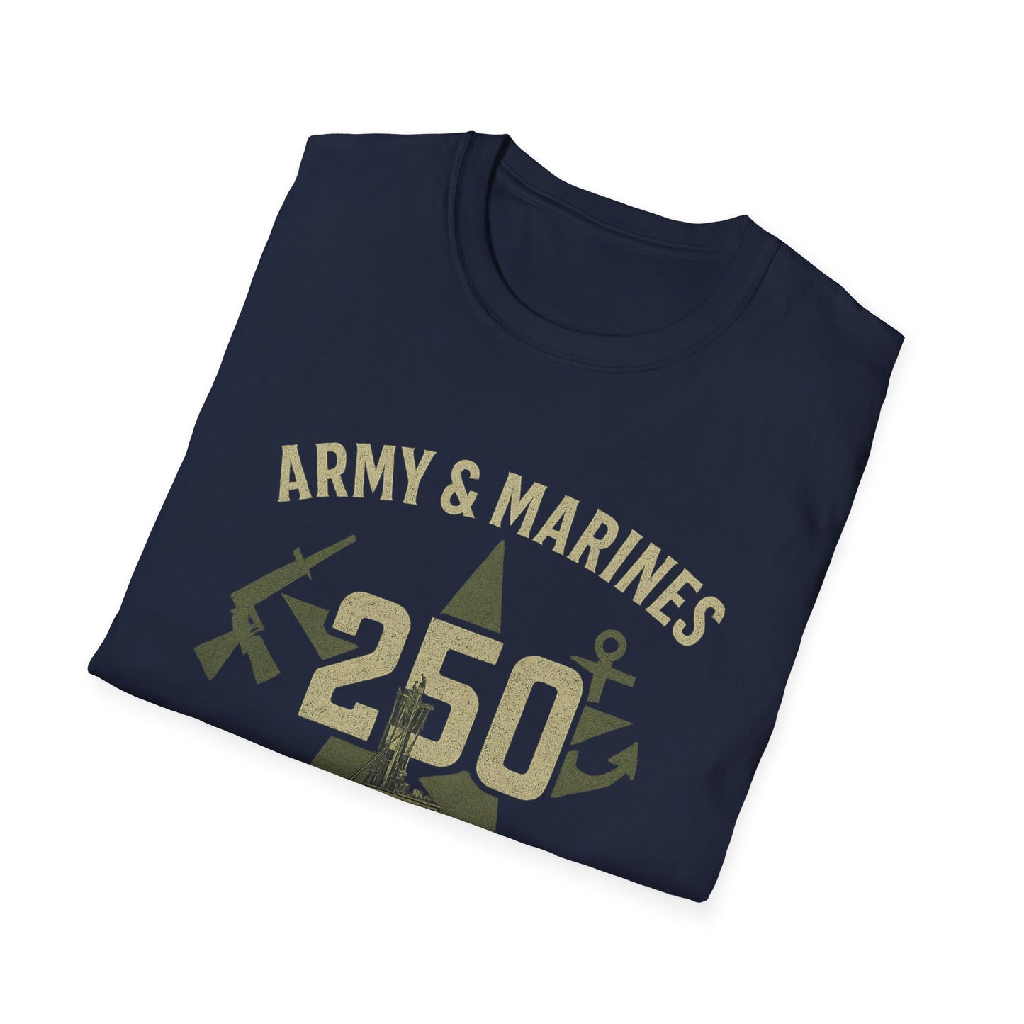 Army & Marines 250 Philadelphia Navy Tribute Tee