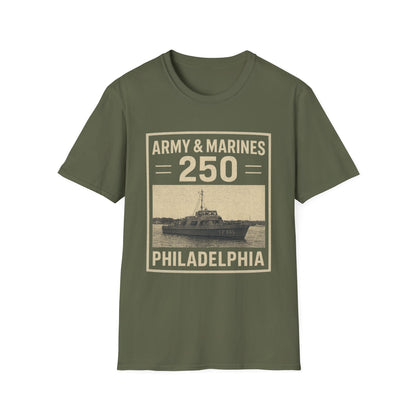 Philly Camden Navy 250th Celebration Shirt