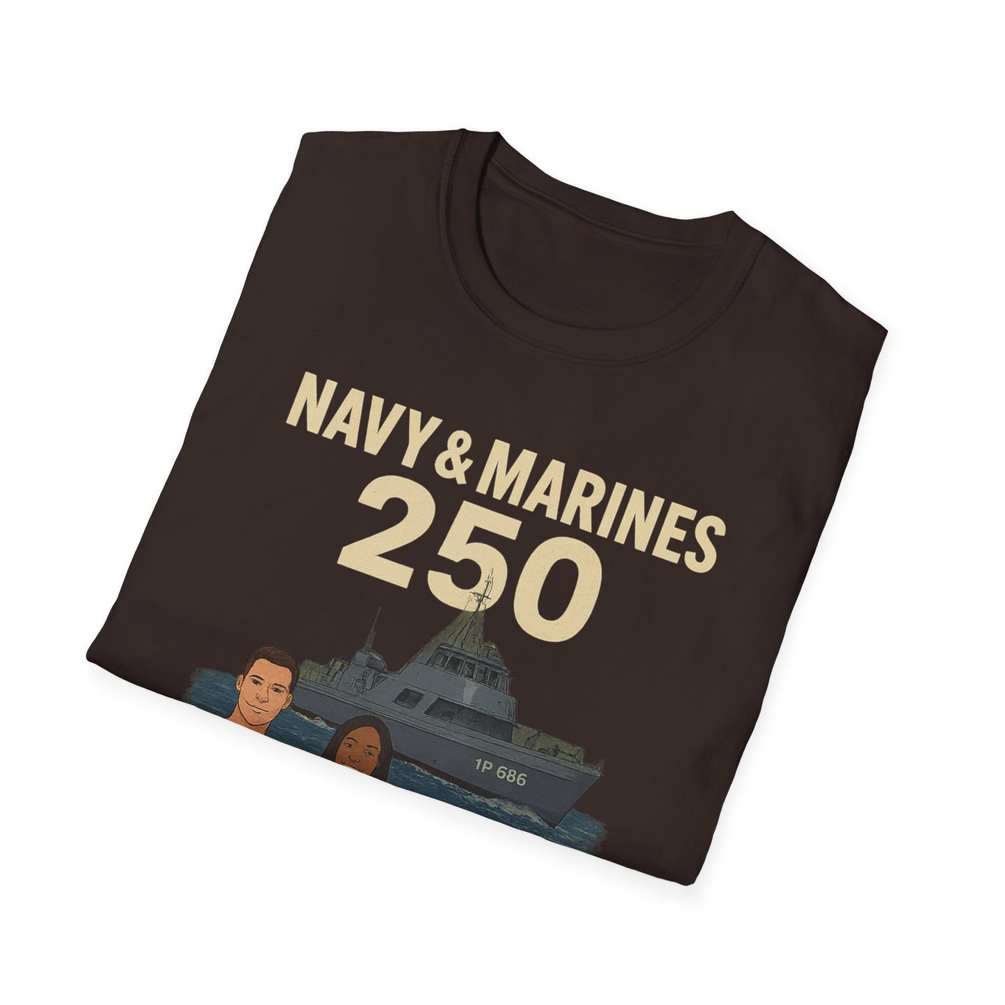 U.S. Navy & Marines 250 Anniversary Commemorative Tee