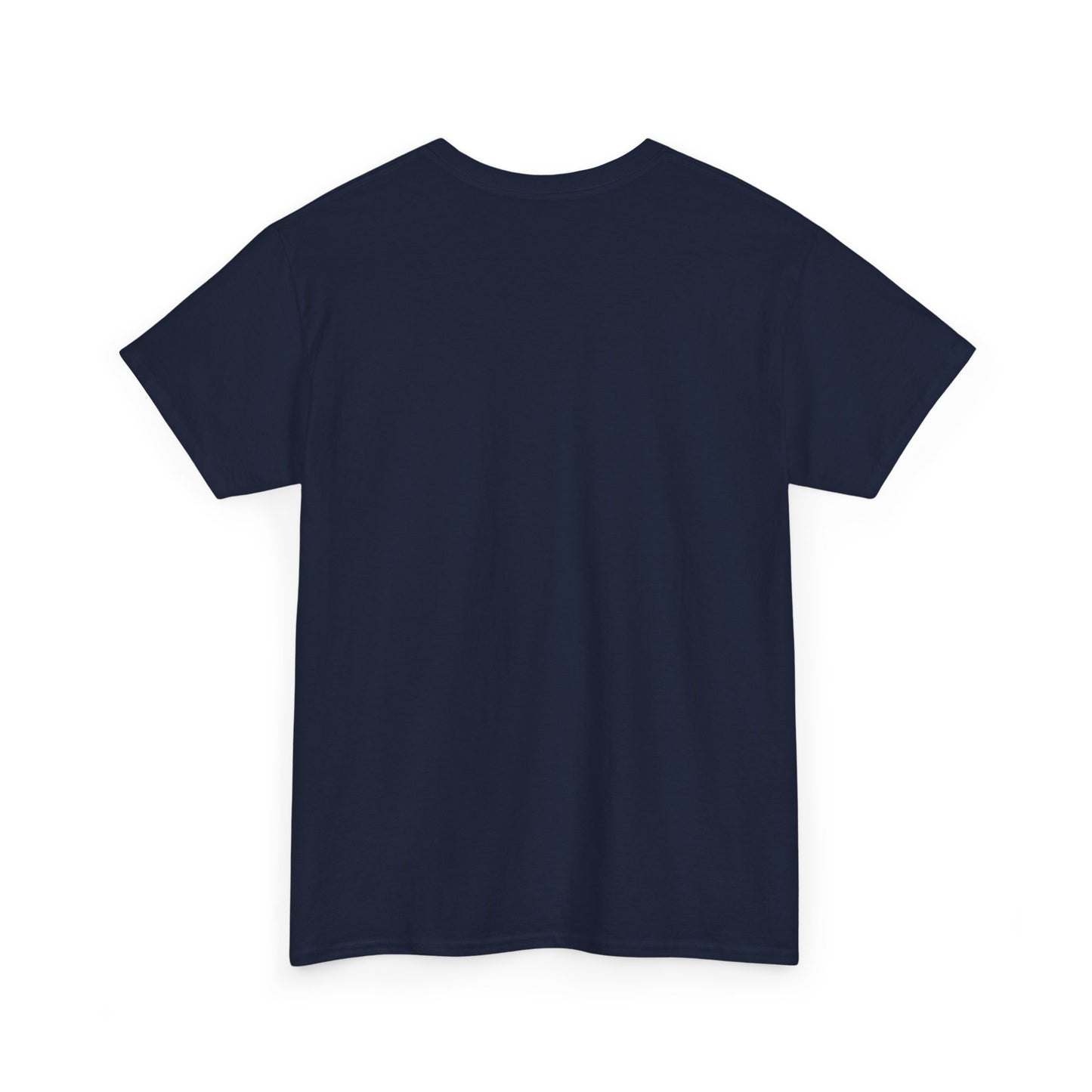 Blue Pup Unisex Heavy Cotton Tee, Dog Lover Gift, Pet Art T-Shirt, Casual Streetwear, Animal Lover Apparel