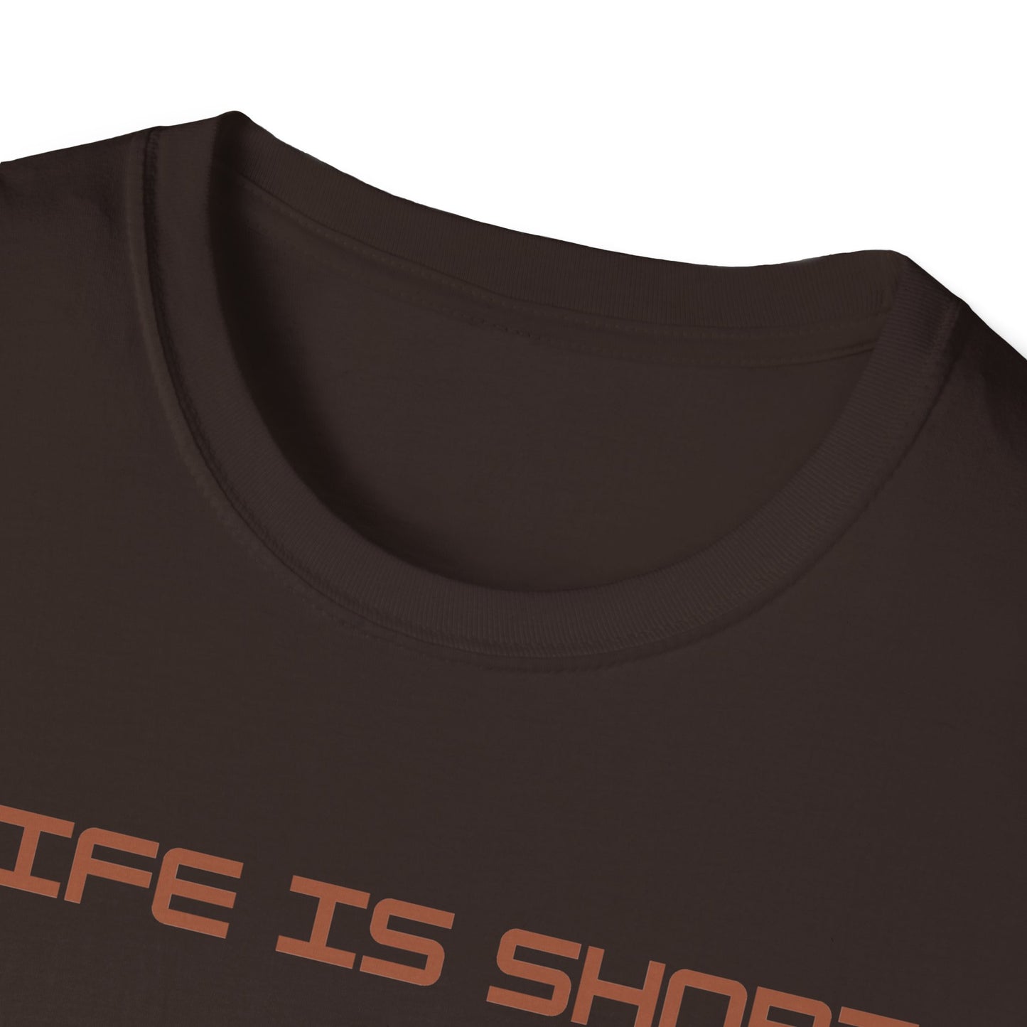 Life is Short: Get a Dog Unisex T-Shirt, Cute Dog Lover Gift, Animal Rescue Tee, Pet Adoption Shirt, Dog Themed Clothing