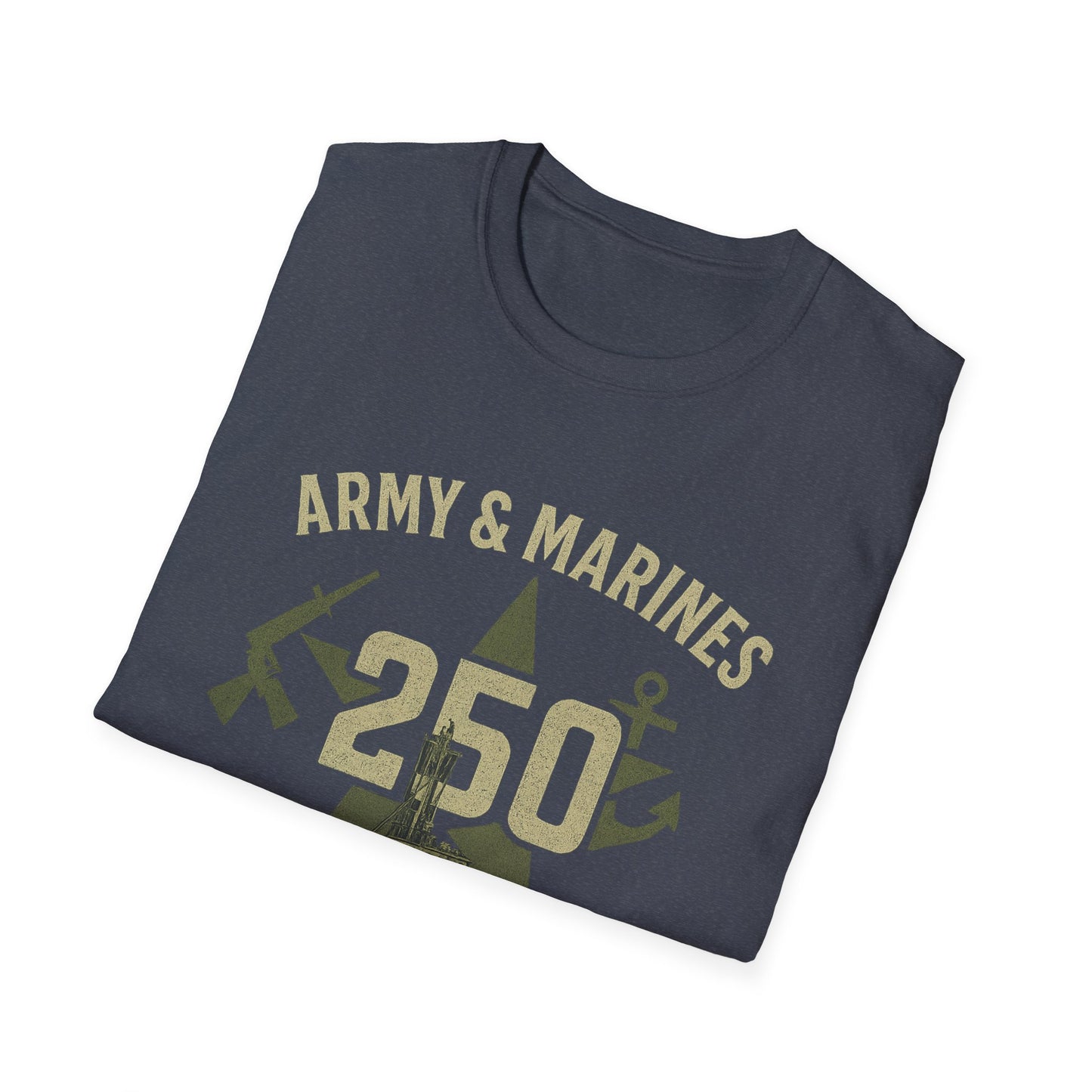 Army & Marines 250 Philadelphia Navy Tribute Tee
