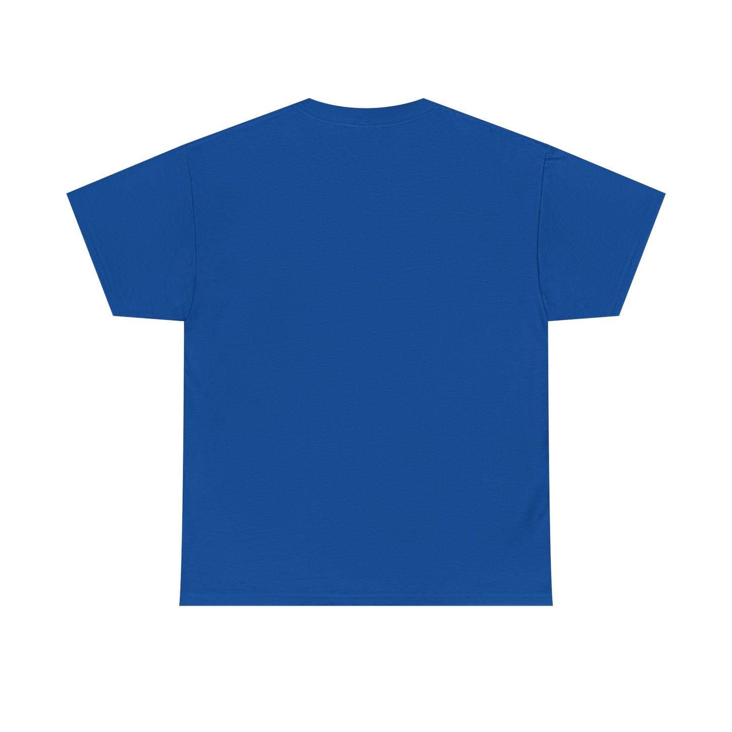 Blue Poodle Unisex Heavy Cotton Tee, Dog Lovers Gift, Fun Pet Apparel, Casual Outfit, Cute Animal Shirt