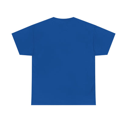 Blue Poodle Unisex Heavy Cotton Tee, Dog Lovers Gift, Fun Pet Apparel, Casual Outfit, Cute Animal Shirt