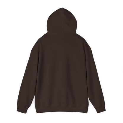 Unisex Heavy Blend™ Hoodie with 'Double Future' Design, Cozy Streetwear, Gift for Tech Lovers, Trendy Apparel, Casual Wear, Unisex Fashion